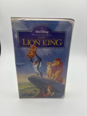 Walt Disney The Lion King VHS Clamshell Case